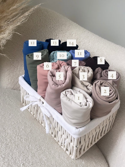 Premium Jersey Sjaal | 14 kleuren